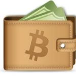 All Things Bitcoin Wallet with money.