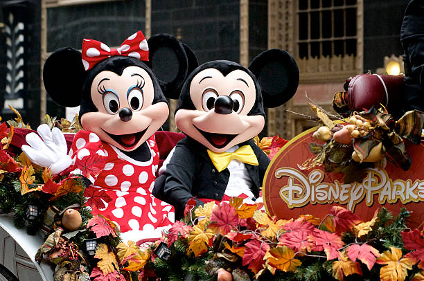Mickey and Minnie at Disney World