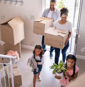 moving tips for family's going to different homes and schools