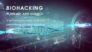 Biohacking science such as losing weight and staying young